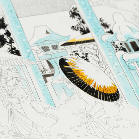 Libro para colorear - Japón