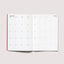 Agenda mensual 2026 Tamaño A5 Slim - Octagon Design