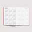 Agenda mensual 2026 Tamaño A5 Slim - Octagon Design