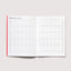 Agenda mensual 2026 Tamaño A6 - Octagon Design