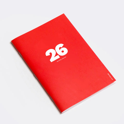 Agenda mensual 2026 Tamaño A4 - Octagon Design
