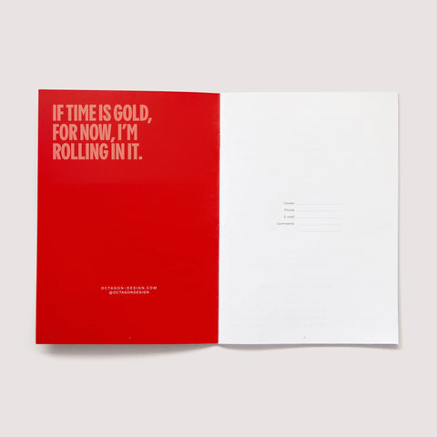 Agenda mensual 2026 Tamaño A4 - Octagon Design