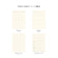 Agenda sin fechas Tiller A6 - Mint