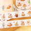 Washi tape con dorado - Dulces