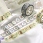 Washi tape con dorado - Flores enmarcadas