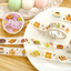 Washi tape con dorado - ippai - Dulces japoneses