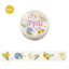 Washi tape con dorado - ippai - Flores