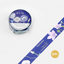 Washi tape con dorado - Blossom Midnight