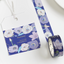 Washi tape con dorado - Blossom Midnight
