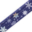 Washi tape con metalizado - Copos de nieve
