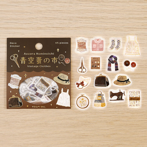 Pegatinas washi - Ropa Vintage