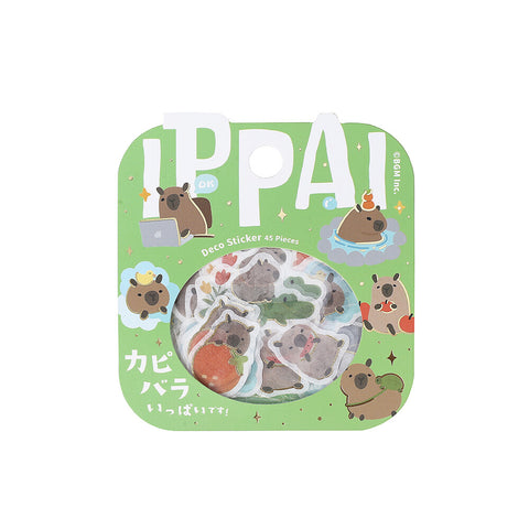 Pegatinas washi - ippai - Capibaras