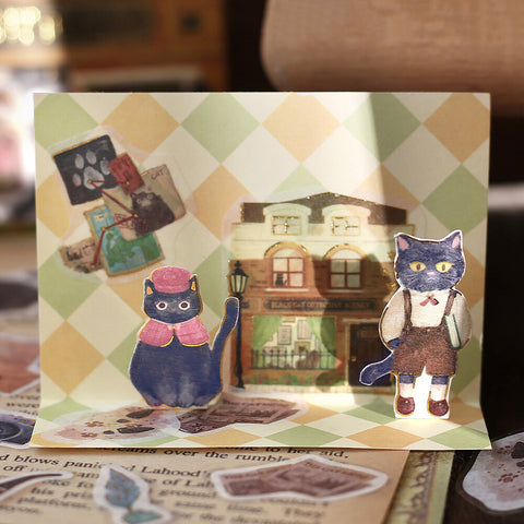 Pegatinas washi - Agencia de detectives