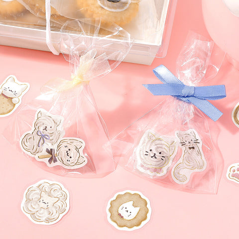 Pegatinas washi - Fuwafuwa Animals - Gatos