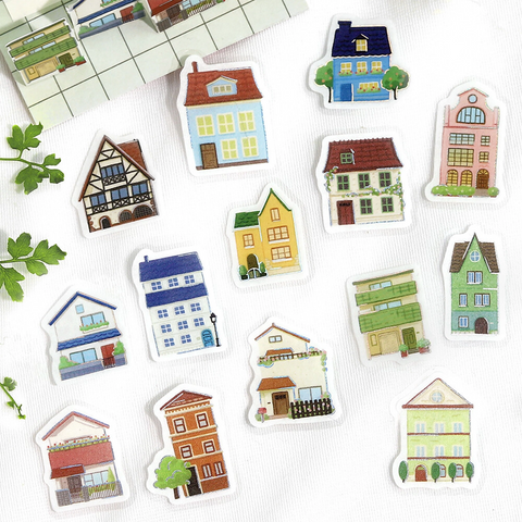 Pegatinas washi - ippai - Casas