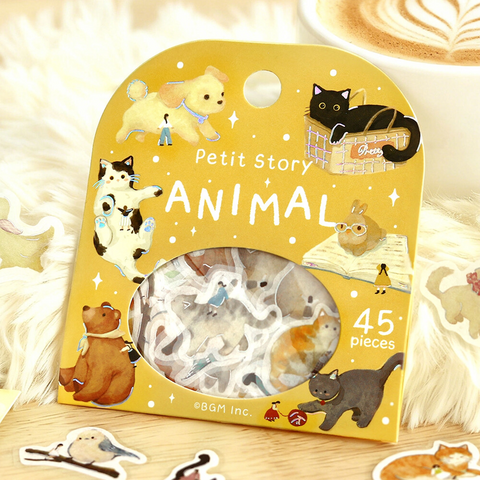 Pegatinas washi - Petit Story - Animal