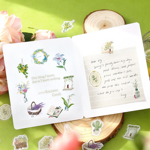 Pegatinas washi - Petit Story - Garden