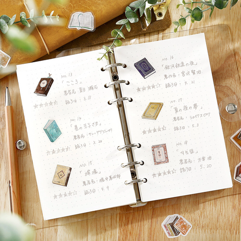 Pegatinas washi - ippai - Libros