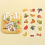 Pegatinas washi - ippai - Frutas
