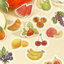 Pegatinas washi - ippai - Frutas