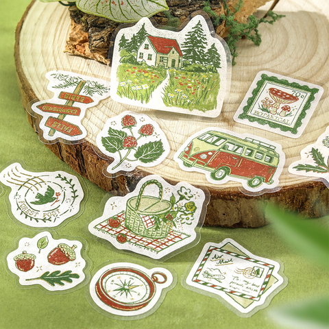 Pegatinas washi - Journey - Bosque