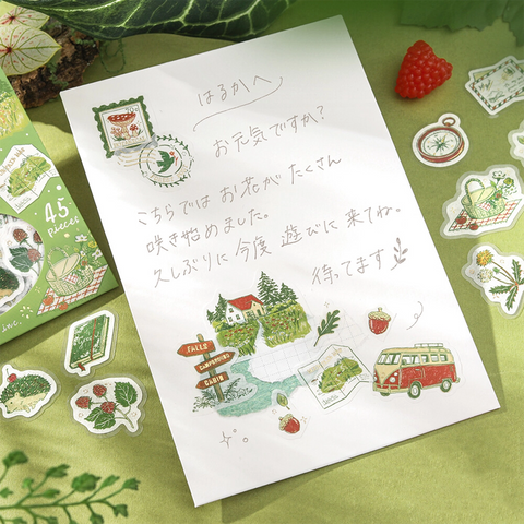 Pegatinas washi - Journey - Bosque