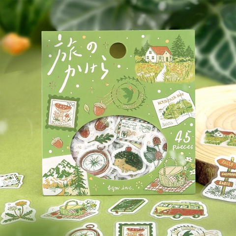 Pegatinas washi - Journey - Bosque