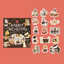 Pegatinas washi - Rabbit Orchestra