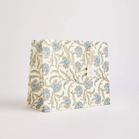 Bolsa de regalo - Papel artesanal Blue Stone