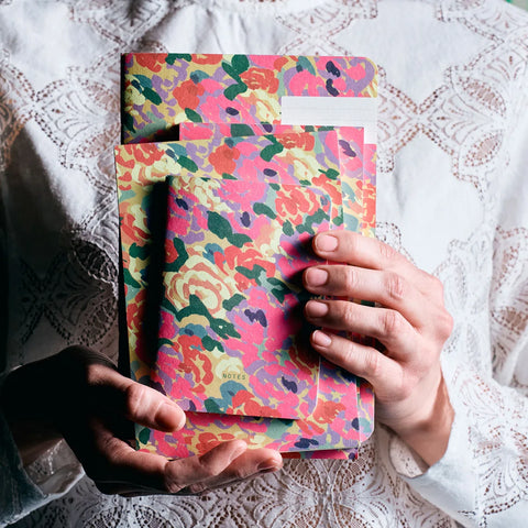 Cuaderno de bolsillo Season Paper - Roseraie