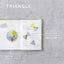 Stickers COFFRET Triángulo - Amarillos