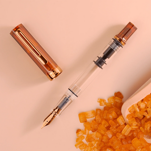 Pluma TWSBI ECO Rootbeer Bronze