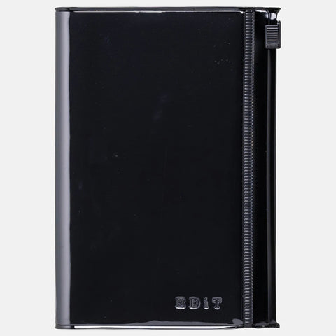 Cuaderno EDiT Negro - Funda PVC y recambio