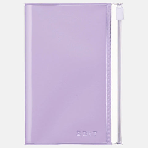 Cuaderno EDiT Lila - Funda PVC y recambio