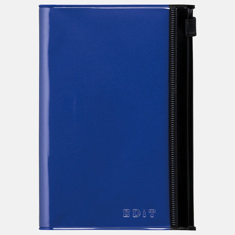 Cuaderno EDiT Azul - Funda PVC y recambio