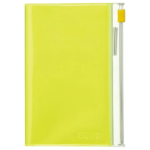 Cuaderno EDiT Amarillo Neón - Funda PVC y recambio