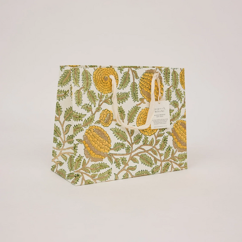 Bolsa de regalo mediana - Papel artesanal Sunshine Refresh