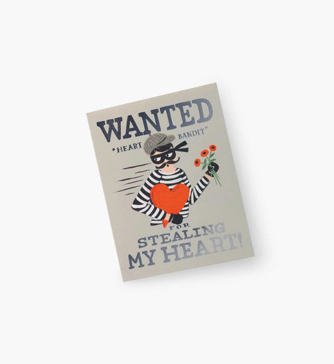 Tarjeta - Ladrón de corazón