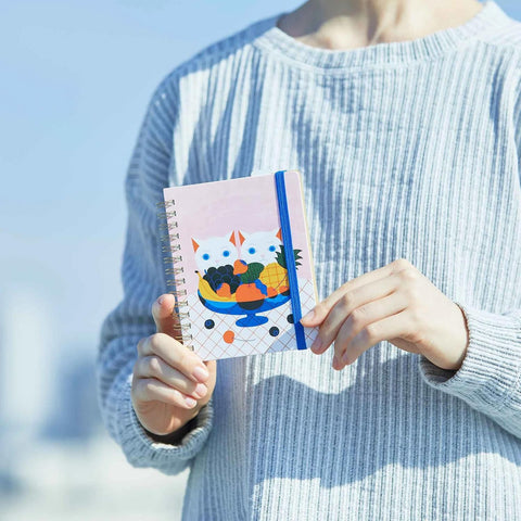 Cuaderno Hitotoki Tamaño Passport - Fruits