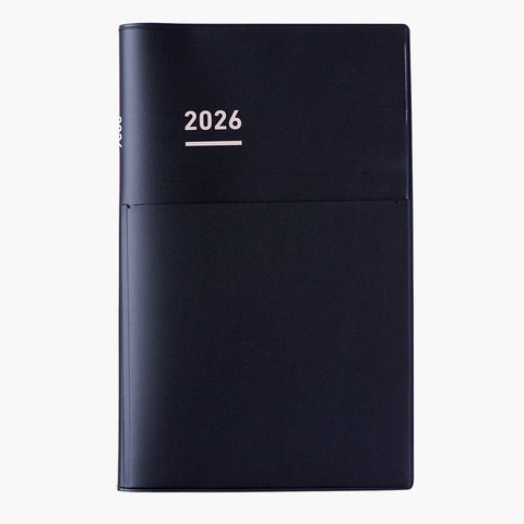 Agenda Jibun Techo BIZ A5 Slim Negro 2026