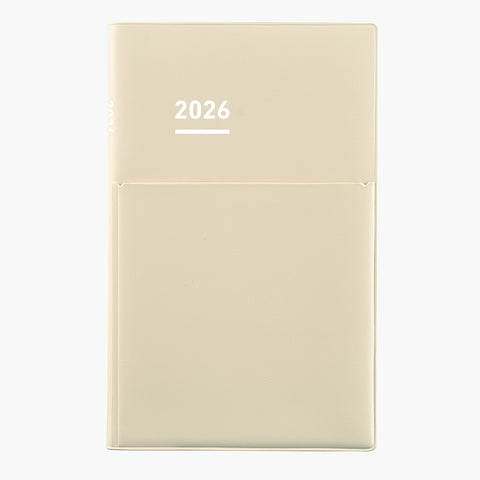 Agenda Jibun Techo BIZ A5 Slim Beis 2026