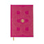 Cuaderno forrado en tela - Fucsia