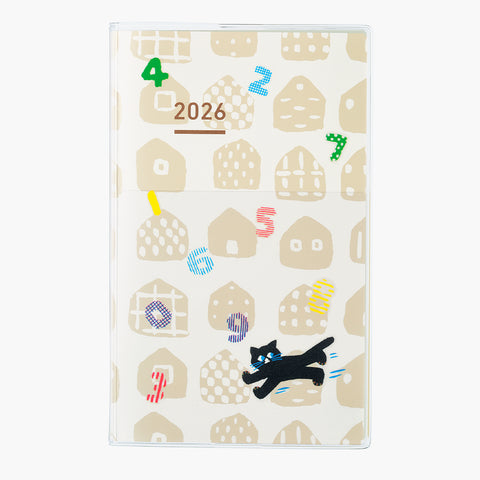 Agenda Jibun Techo DAYs A5 Slim 2026 SOUSOU Beis