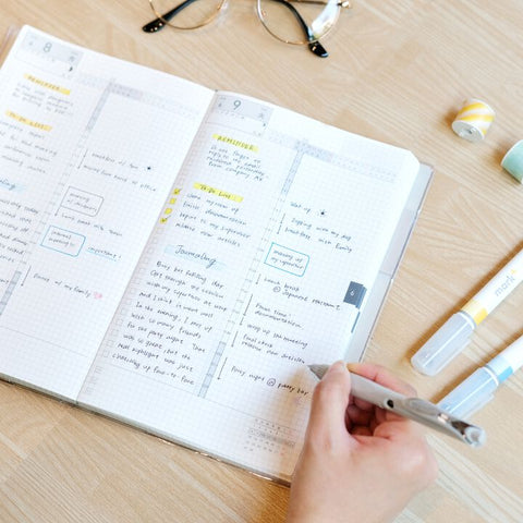Agenda Jibun Techo DAYs A5 Slim 2026 Gris