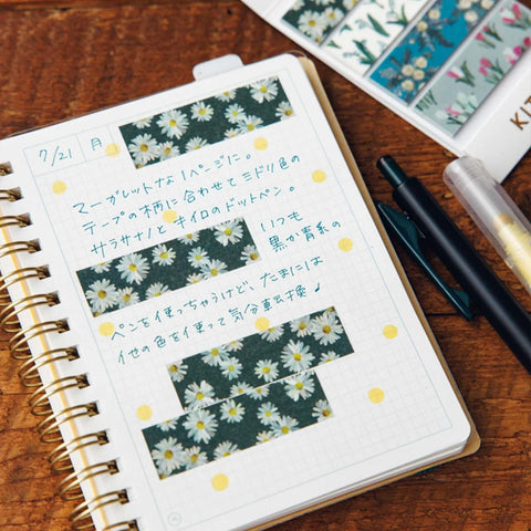 Washi tape cortado KITTA - Flower 9