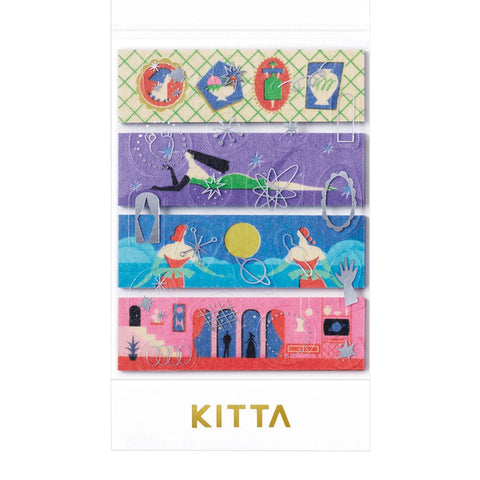Washi tape cortado KITTA Collage - Planet