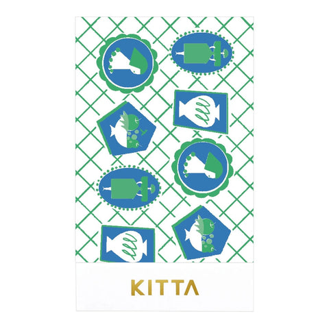 Washi tape cortado KITTA Collage - Planet