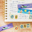Washi tape cortado KITTA Collage - Planet