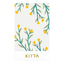 Cinta adhesiva cortada PET Flowers