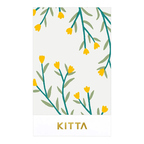 Cinta adhesiva cortada PET Flowers